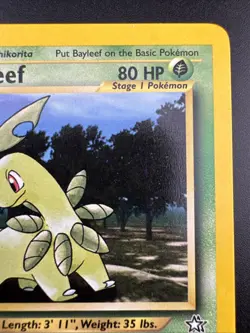 Bayleef 29/111 Pokemon Neo Genesis Unlimited WOTC Uncommon Card LP - Image 5
