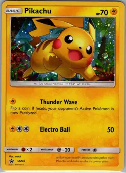 Pikachu - SM76 Holo SM Promos - Pokemon Card - NM - Image 1
