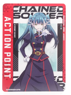 Union Arena Chained Soldier Yachiho Action Point Anime Collectible Trading Card - Image 1