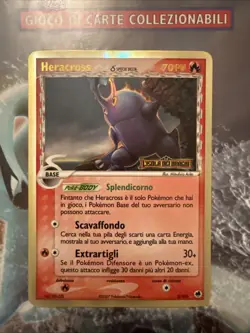 NM! Heracross (3/101) EX Dragon Frontiers Stamped Reverse Holo Pokemon Card! - Image 1