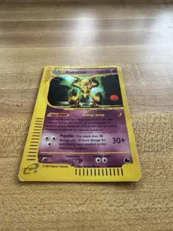 Pokemon Alakazam 100 HP H1/H32 2003 Stage 2 Psychic TCG Card English - Image 3