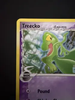 Pokemon Treecko Delta Species Holo Stamped Card 68/100 EX Crystal Guardians NM - Image 2