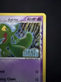 Pokemon Treecko Delta Species Holo Stamped Card 68/100 EX Crystal Guardians NM - Image 3