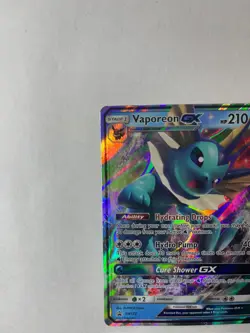 Vaporeon GX SM172 Promo Pokemon Card - Image 3