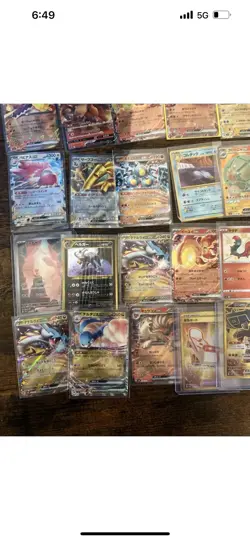 Pokemon Card Lot Japanese 35+ full art lot EX GX V - Image 4