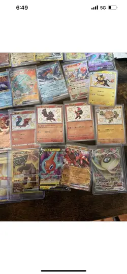 Pokemon Card Lot Japanese 35+ full art lot EX GX V - Image 5