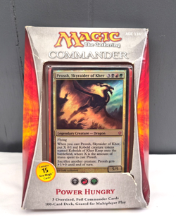 MTG Magic The Gathering Commander Power Hungry 2013 NEW 100 Card Deck - Image 1
