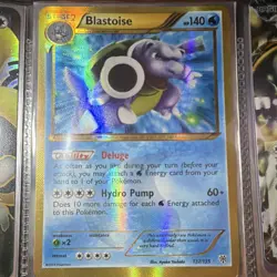 Pokemon BW Plasma Storm: Blastoise Secret Rare Holo Card 137/135 - Image 1