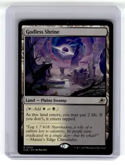 Godless Shrine #254 Rare Edge of Eternities Magic: The Gathering Near Mint - Image 1