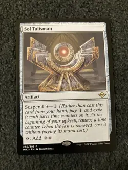 Magic The Gathering MTG - Sol Talisman - Modern Horizons 2 - Image 1