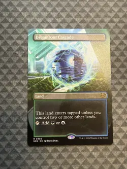 MTG Dreamroot Castle #0302 Borderless Rare Secrets of Strixhaven (SOS) - Image 1