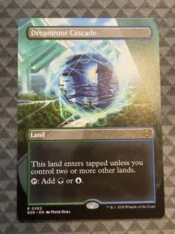 MTG Dreamroot Castle #0302 Borderless Rare Secrets of Strixhaven (SOS) - Image 2