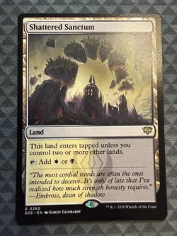 MTG Shattered Sanctum #0260 Rare Secrets of Strixhaven (SOS) - Image 2