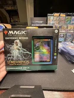 MTG Lord of the Rings Commander Deck SEALED – Galadriel Elven Council Universes - Image 1
