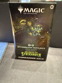 Magic The Gathering Witherbloom Pestilence Secrets of Strixhaven Commander Deck - Image 1