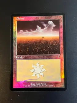 MTG - Magic the Gathering - Plains #341 Foil 7th - LP - Image 1