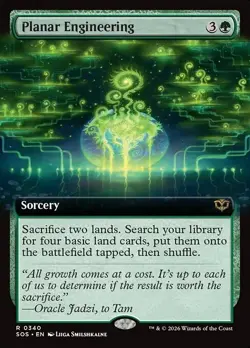 Planar Engineering-Secrets Of Strixhaven-Extended Art-Foil-340-NM - Image 1