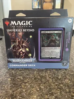 Magic The Gathering Warhammer 40k Commander Deck Necron Dynasties Unopened 195166173467 - Image 1