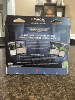 Magic The Gathering Warhammer 40k Commander Deck Necron Dynasties Unopened 195166173467 - Image 2
