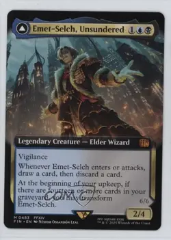 Emet-Selch Unsundered // Hades Sorcerer of Eld (Extended) Magic FIN #0483 - Image 1