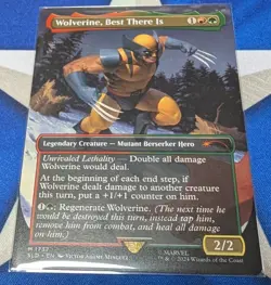 Wolverine Best There Is MTG Marvel Secret Lair NM Non Foil Unplayed SLD - Image 1