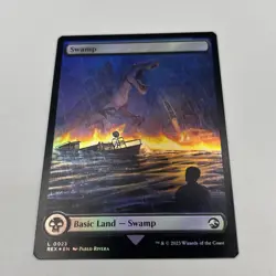 MTG Magic the Gathering Swamp (23/48) Jurassic World Collection NM/LP - Image 1