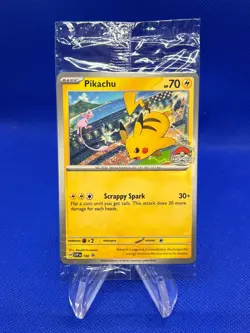 SEALED Pokemon Scarlet & Violet 2024 World Championships Pikachu 190 Promo - Image 1