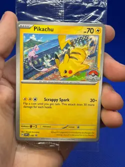 SEALED Pokemon Scarlet & Violet 2024 World Championships Pikachu 190 Promo - Image 2