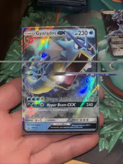 Pokemon TCG Gyarados GX SM212 Black Star Promo Full Art Ultra Rare - Image 3