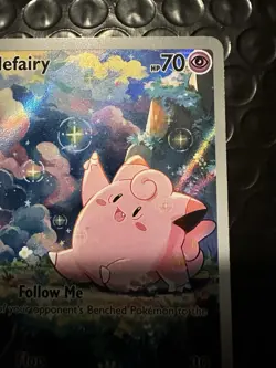 2026 POKEMON POR EN-PERFECT ORDER 094 CLEFAIRY ILLUSTRATION RARE - Image 3