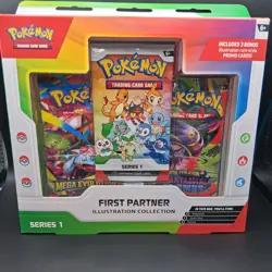 Pokemon First Partner Illustration Collection Series 1 Sealed - Image 1