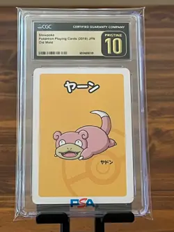 Pokemon Slowpoke Japanese Old Maid CGC 10 Pristine - Image 3