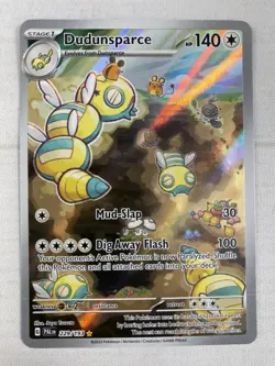 Dudunsparce IR 229/193 Pokemon Paldea Evolved Full Art Illustration Rare NM - Image 1