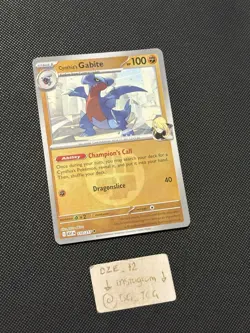 Pokemon Ascended Heroes - Cynthia’s Gabite - 110/217 - Reverse Holo - M/NM - Image 3