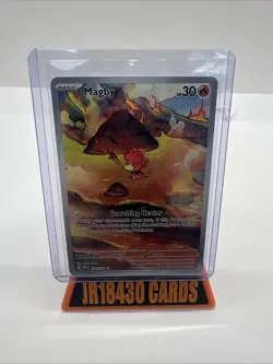 Magby 186/182 Illustration Rare Paradox Rift Pokemon Holo Near Mint - Image 1