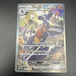Cynthia's Garchomp EX 232/182 Destined Rivals Full Art Holo 330HP Rare Pokemon - Image 1