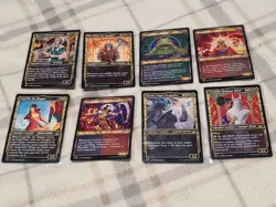 MTG Legendary Creature x8 Queza Augur of Agonies/Cormela Glamour Thie - Image 1