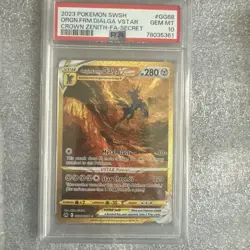 PSA 10 Origin Forme Dialga VSTAR: Crown Zenith Pokemon. See Feedback. - Image 1