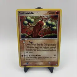 Pokemon Sudowoodo Unseen Forces Stamped Lightly Played 15/115 - Image 1