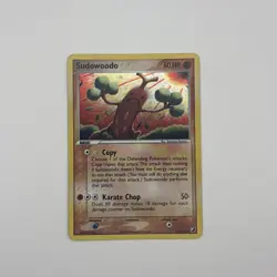 Pokemon Sudowoodo Unseen Forces Stamped Lightly Played 15/115 - Image 3