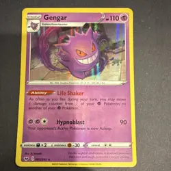 The Pokemon Company Gengar 085/202 Swsh01 Sword & Shield Holo Rare 110 HP - Image 1