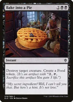 Magic the Gathering (mtg): ELD: Bake into a Pie (x 4) - Image 1