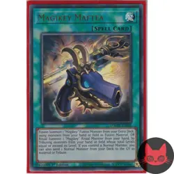 Yugioh Magikey Maftea DAMA-EN056 Ultra Rare 1st Edition NM - Image 1