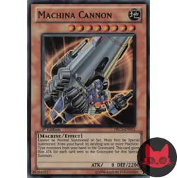 Yugioh Machina Cannon PRC1-EN011 Super Rare 1st Edition LP - Image 1
