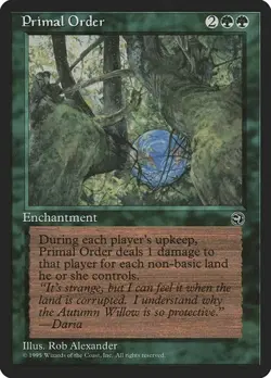 Primal Order Homelands MP MTG - Image 1
