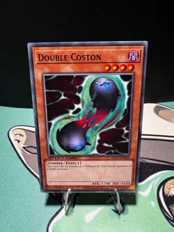 Double Coston SBC1-ENG08 Speed Duel Yu-Gi-Oh 1st Edition LP - Image 1