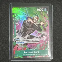 One Piece Card Game Roronoa Zoro Holo OP13-037 5000 Power - Image 3