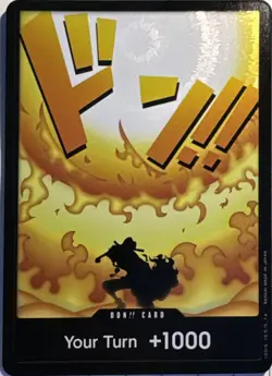 DON!! Card (Portgas.D.Ace) (Devil Fruits Collection Vol. 2) PROMO Foil NM - Image 1