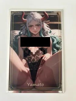 Yamato Black Illustration One Piece A6 Art Board S2 - Image 1