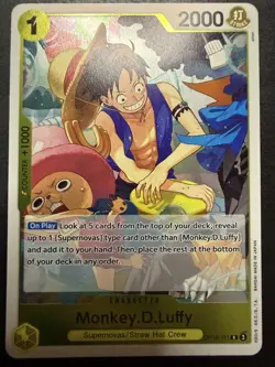 Monkey.D.Luffy R Foil One Piece Royal Blood OP10-111 - Image 1